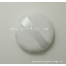 Pure White Velvet Makeup Puff